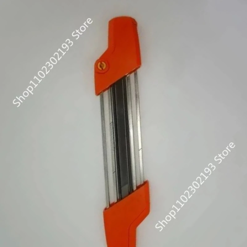 2-in-1 Chain Sharpener Manual Grinding File Suitable for Chainsaw 4.0mm 4.8mm Saw Repair Accessories