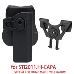 Tactical Gun Holster for STI 2011 Hi-Capa Series Tokyo Marui WE KWA KJW Colt 1911 Airsoft Pistol Case