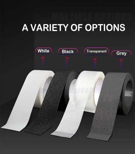 Imagen 2 del producto Tiras de cinta antideslizantes transparentes para bañeras de baño, pegatina impermeable, cómoda, rampa de escalones, Cinta de agarre de seguridad adhesiva fuerte para escaleras