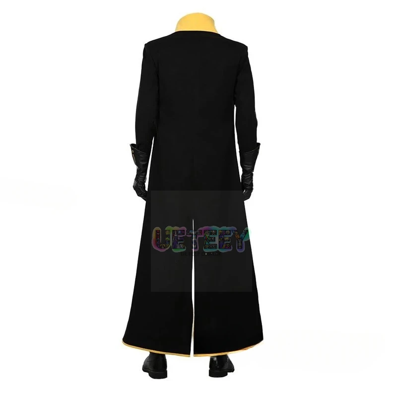UETEEY Castlevania أدريان ضتيبس أروكادو ألوكارد أزياء تنكرية شعر مستعار الزي أنيمي نمط حفلة الهالوين بدلة رجالي معطف السراويل