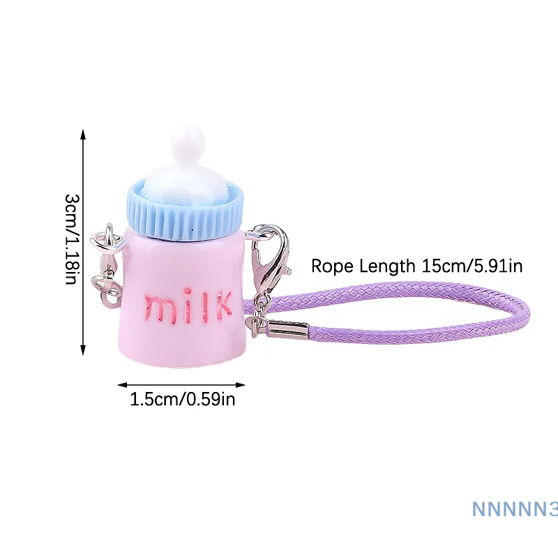 مجموعة ألعاب بيت الدمى: 5 تعليقات زجاجات مياه صغيرة، ملحقات لابوبو على شكل مصغر #6