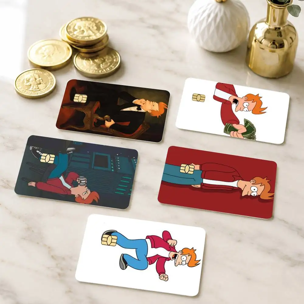

FuturamaS Fry FunnyS memes Credit Card HD Stickers Game Card Decal Small Chip Waterproof Sticker Gift