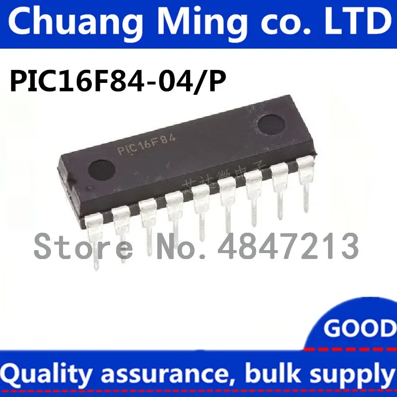 Free Shipping 50pcs/lots PIC16F84-04/P PIC16F84 DIP-18 New original IC In stock!