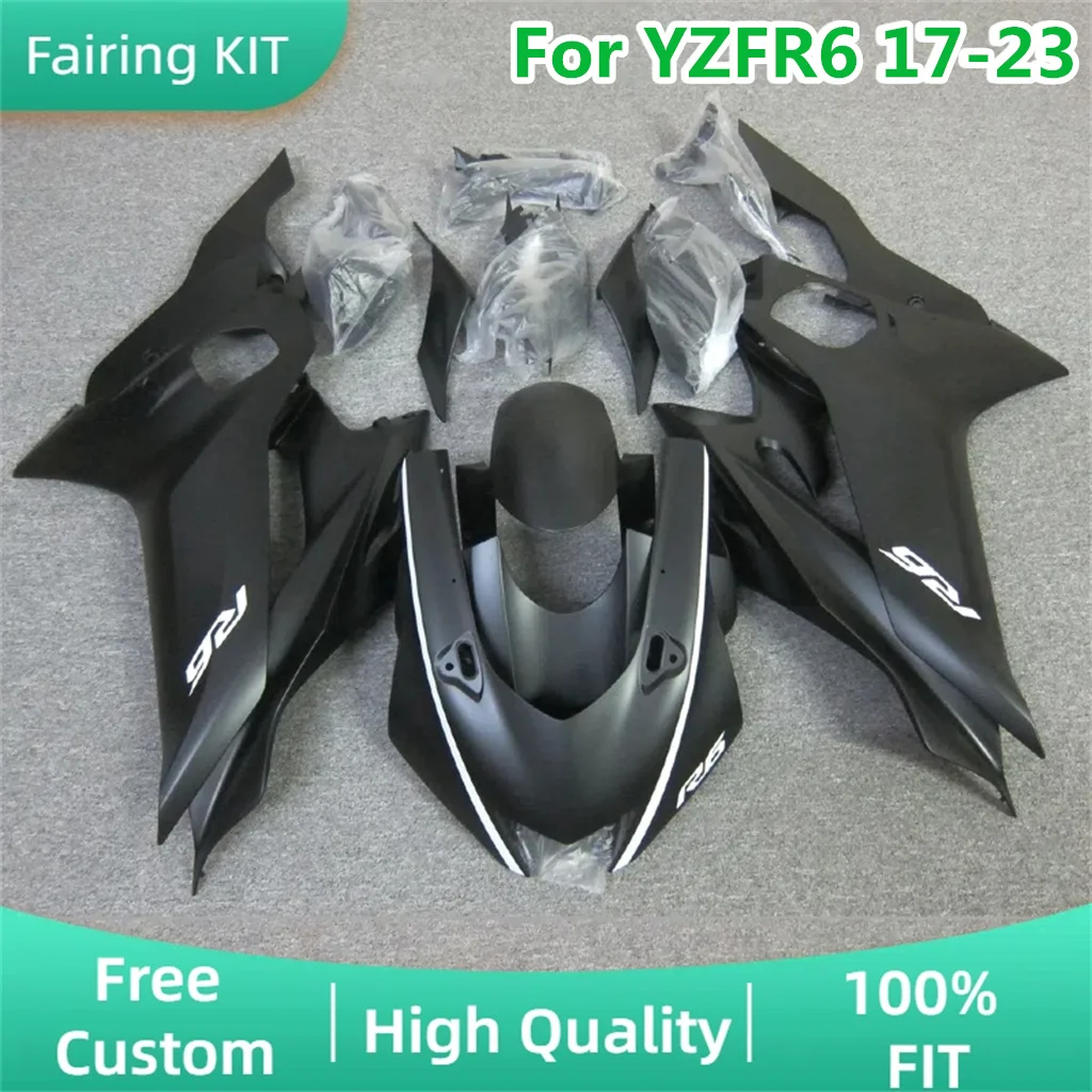 High Quality Motorcycle Fairings Set for YAMAHA 2017-2023 YZF R6 Fairing Kit YZF-R6 17 18 19 20 21 22 23 Free Custom ZXMT