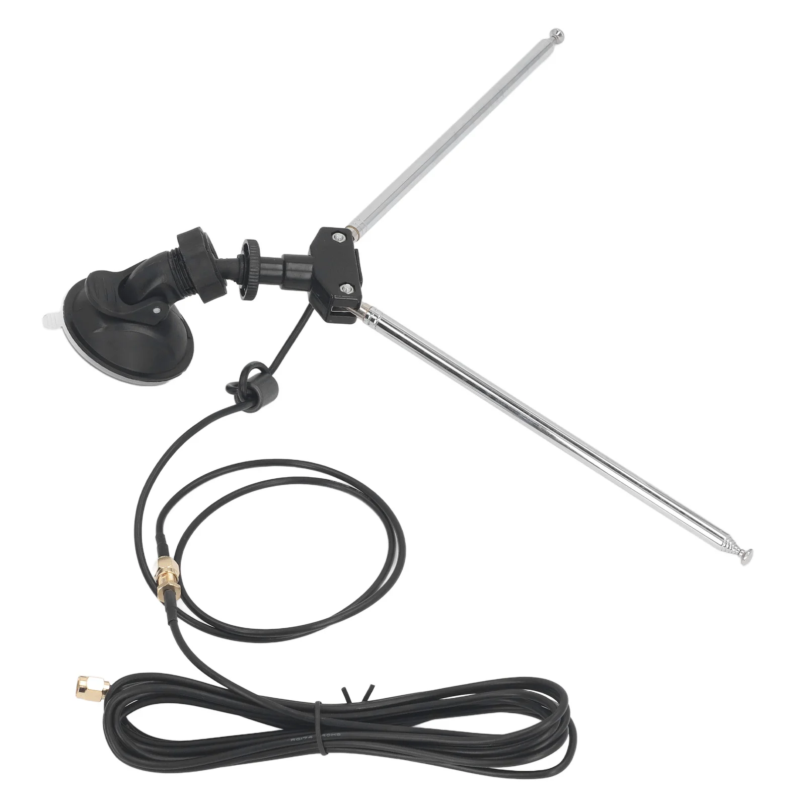 RTL SDR Antenna SDR Receiver Antenna Multipurpose Dipole Antenna Kit with 60cm RG174 Cable and SMA Male Connector Dipole Antenna