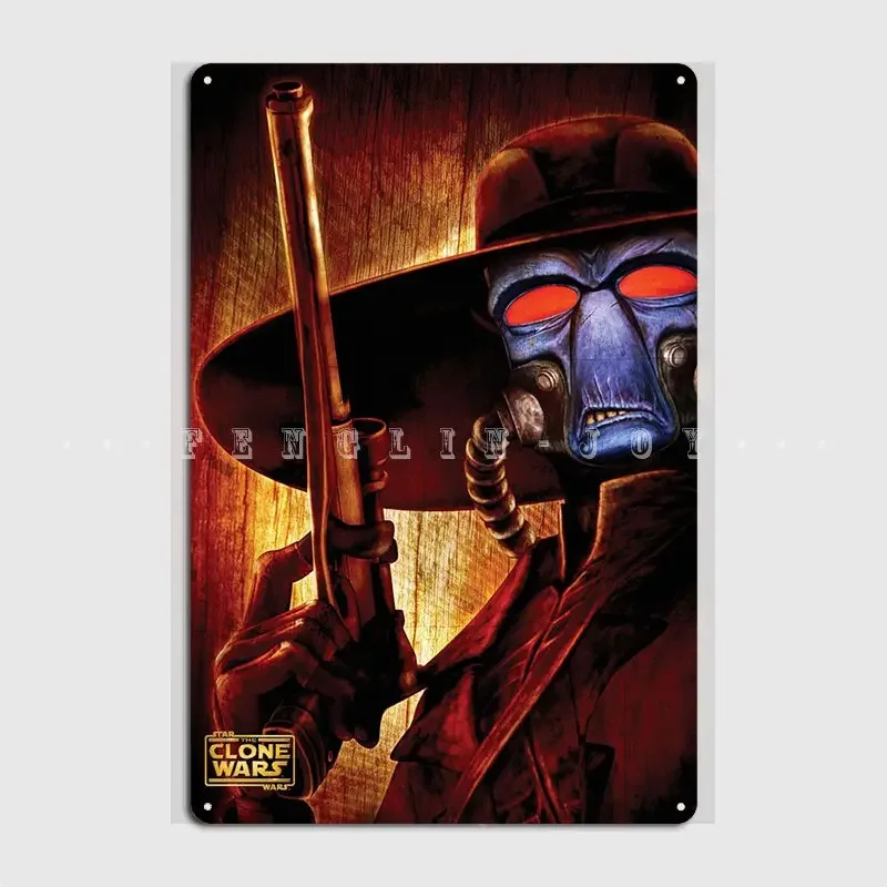 Cad Bane Poster Metal Plaque Club Bar Vintage Wall Decor Wall Mural Tin Sign Posters