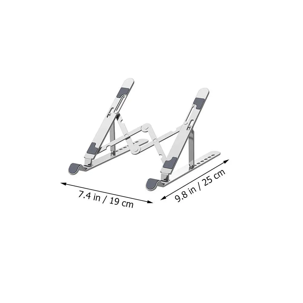 1Pcs Portable Universal Folding Laptop Holder Portable Computer Stands For Laptop Stand For Couch Travel Aluminum