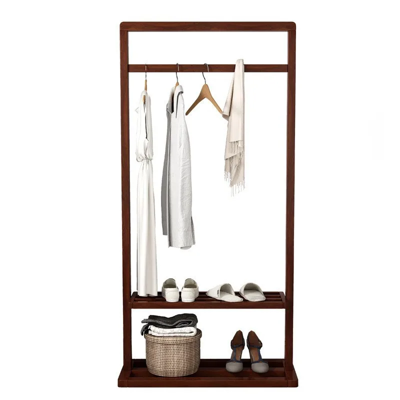 

Coat rack bold, floor-to-ceiling bedroom hanger storage