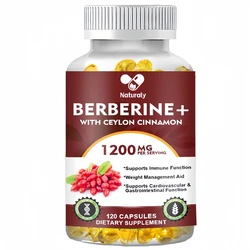 Berberine with Ceylon Cinnamon Capsule Antioxidant Supports Immune System, Cardiovascular & Gastrointestinal Function