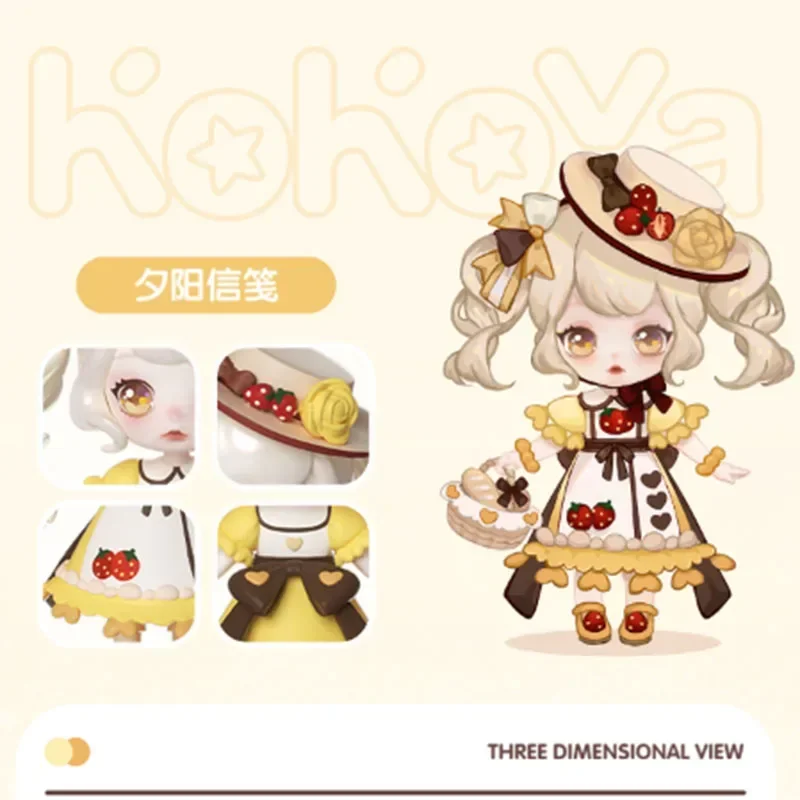 KOKOYA Source Dream Stars Series Mainan Kotak Buta Kawaii Anime Action Figure Kejutan Kotak Misteri Boneka Hadiah Anak Perempuan