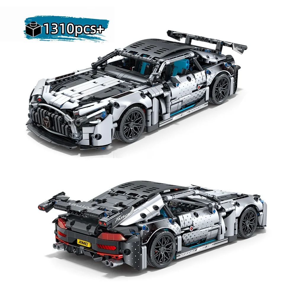 

НОВЫЙ набор технических конструкторов для сборки гоночного автомобиля, модель спортивного автомобиля в масштабе 1:14, для взрослых, мальчиков и детей, подарки на день рождения, 1310 деталей