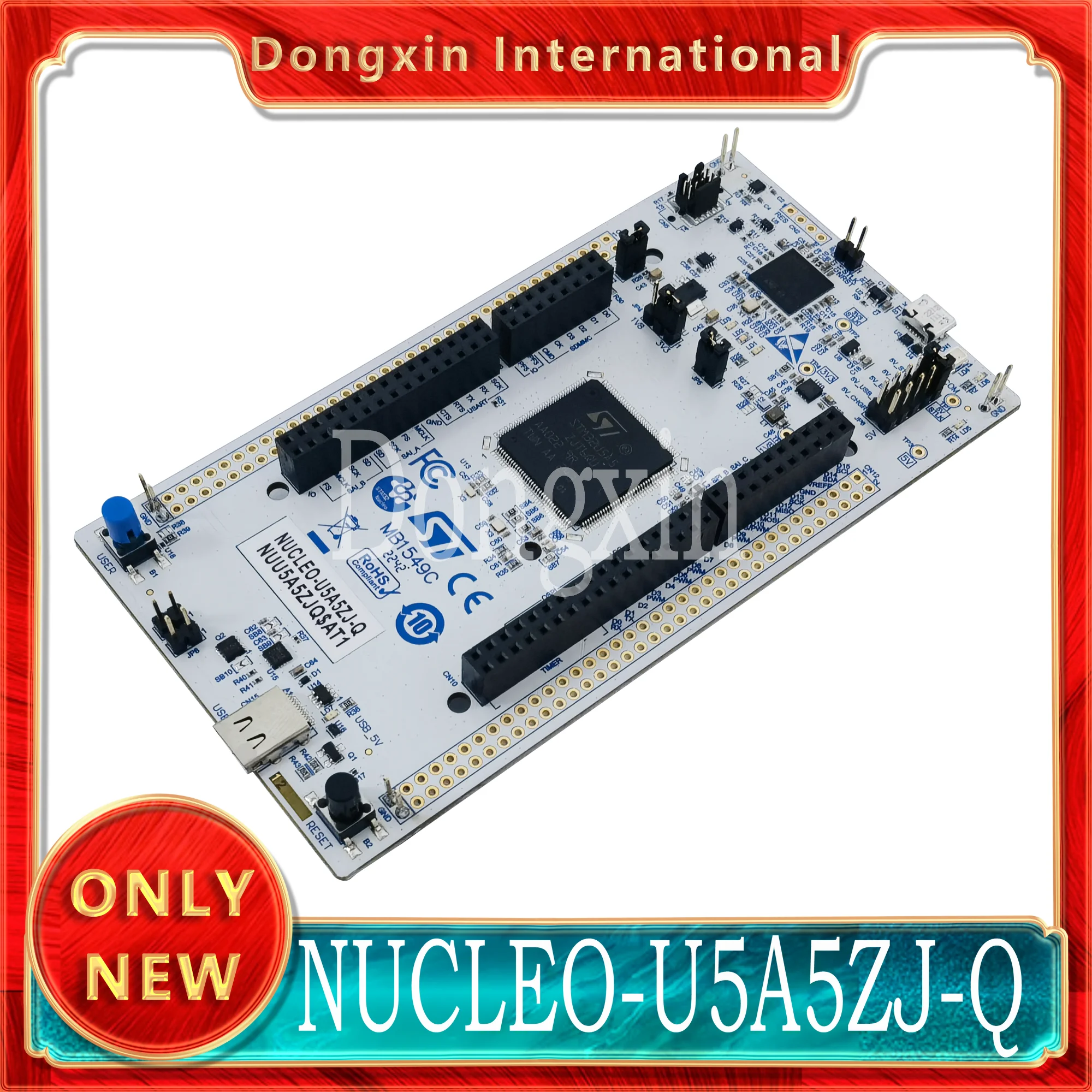 

NUCLEO-U5A5ZJ-Q STM32 Nucleo-144 development board STM32U5A5ZJT6 MCU