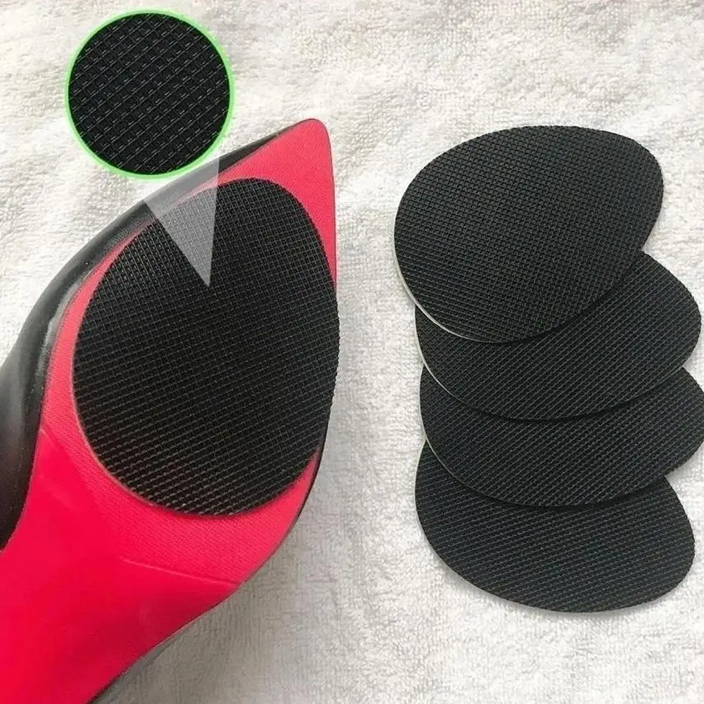 

Durable High Heel Sole Protector Rubber Pads Cushion Non Mat Heel Self-Adhesive Insole Slip Shoes Anti-Slip High Sticker B4G1