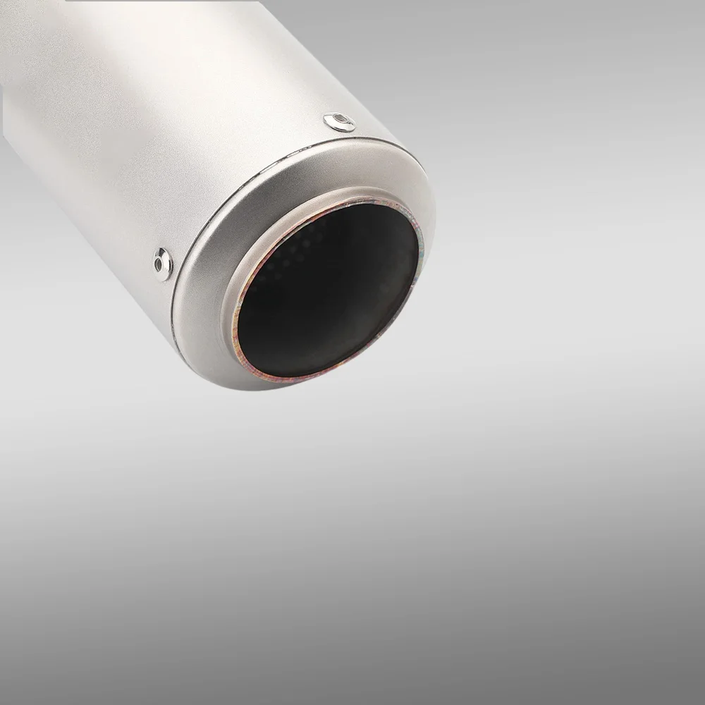 مناسبة لكاواساكي ZX6R ZX-6R ZX6R أنظمة العادم والعادم للدراجات النارية أنبوب العادم 2009-2020