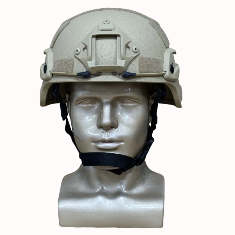 خوذة كرات الطلاء MICH2000 - خوذة مكافحة الشغب من الألياف الزجاجية المحسنة لتدريب المخيمات الخارجية وأغطية الرأس للحماية القتالية #3