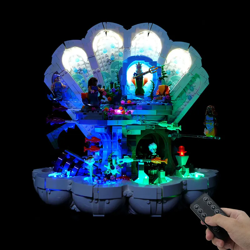 Kit luce LED per LEGO 43225 Lampada da castello del palazzo della principessa Regalo fai da te (Non include blocchi di costruzione Kit di mattoni Set di modelli)