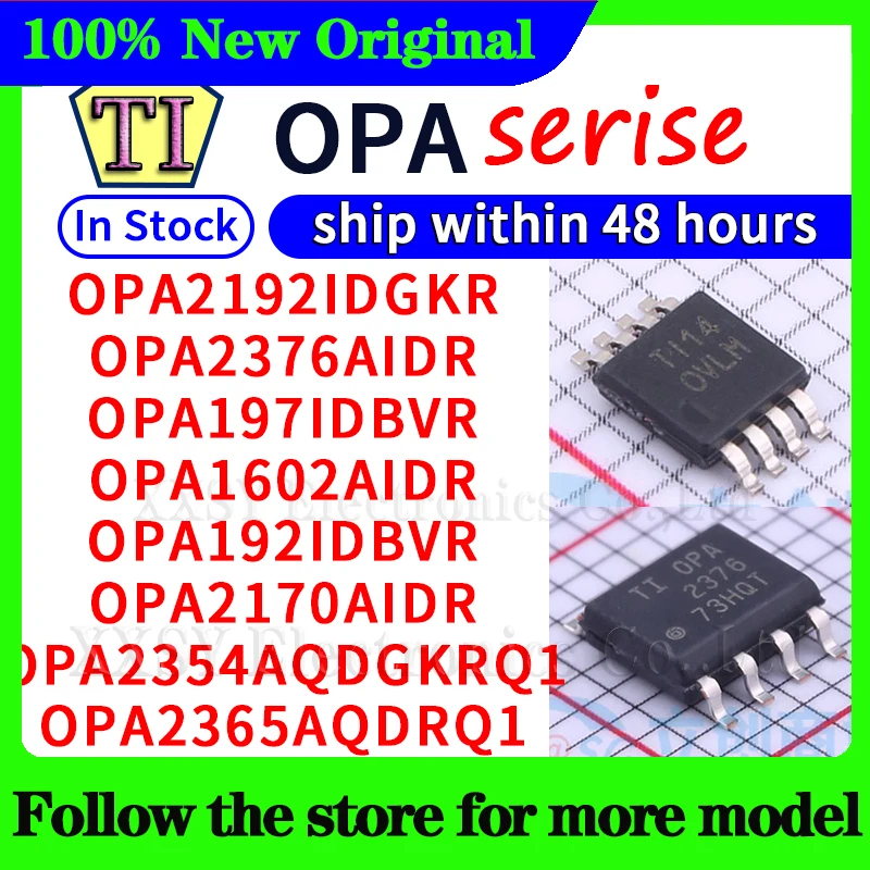 

OPA2192IDGKR OPA2376AIDR OPA197IDBVR OPA1602AIDR OPA192IDBVR OPA2170AIDR OPA2354AQDGKRQ1 OPA2365AQDRQ1 48-часовая доставка