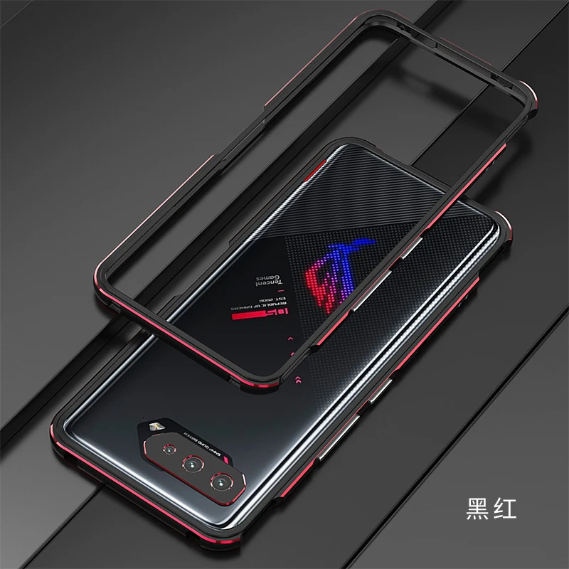 Bumper For ASUS ROG Phone 7 ROG7 Ultimate 5G Aluminum Metal Cover Case for Asus Rog Phone 7 Ultimate with Camera Len Protector