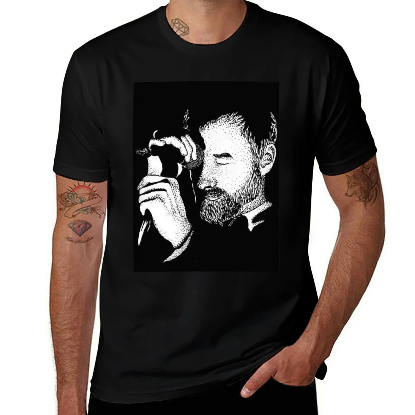 

Slow Show (No border) T-Shirt t shirt men 100% cotton luxury brand man t shirt summer T-Shirt