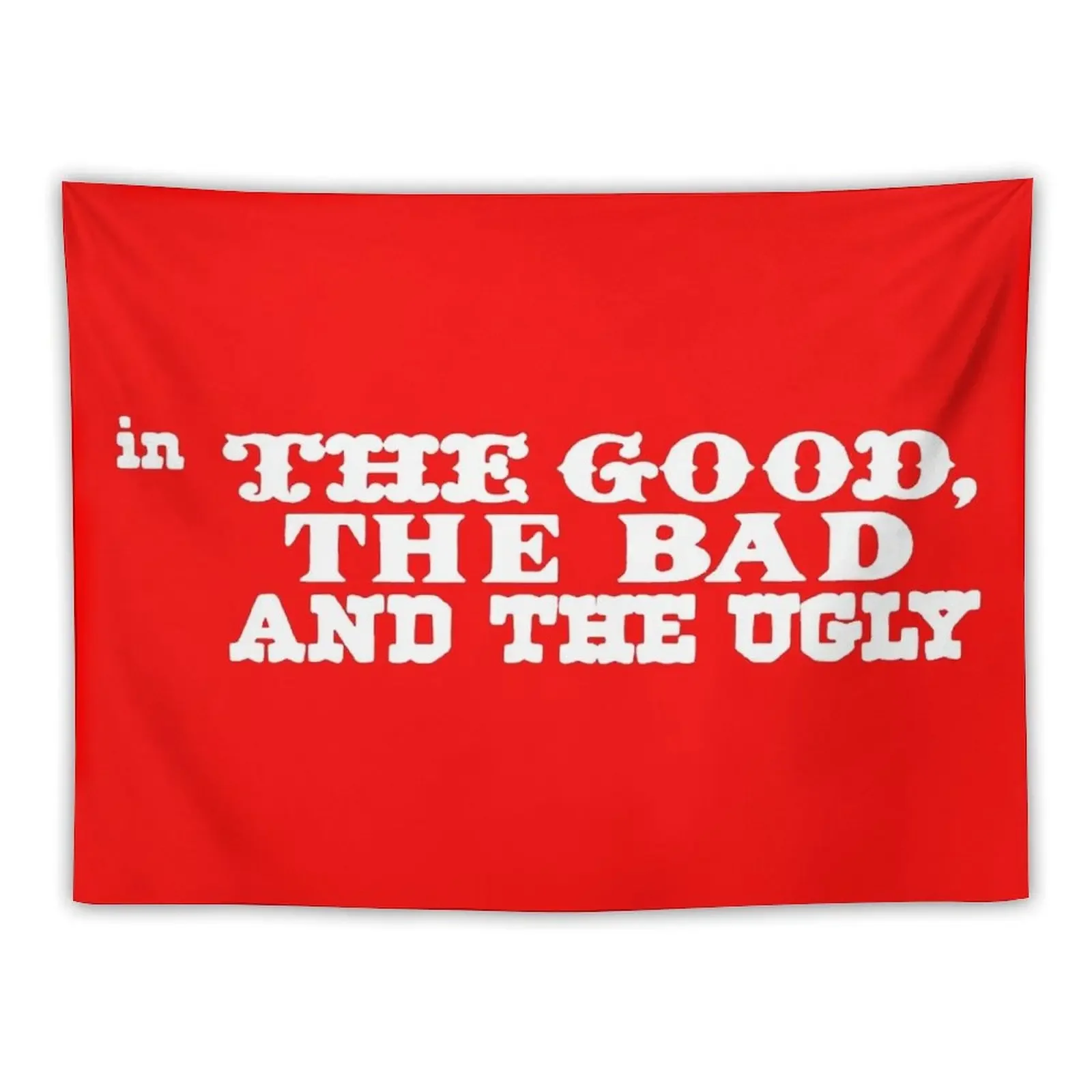 

Good Bad Ugly Tapestry Wall Art Decorative Wall Mural Carpet Wall Home Decorations Tapestry