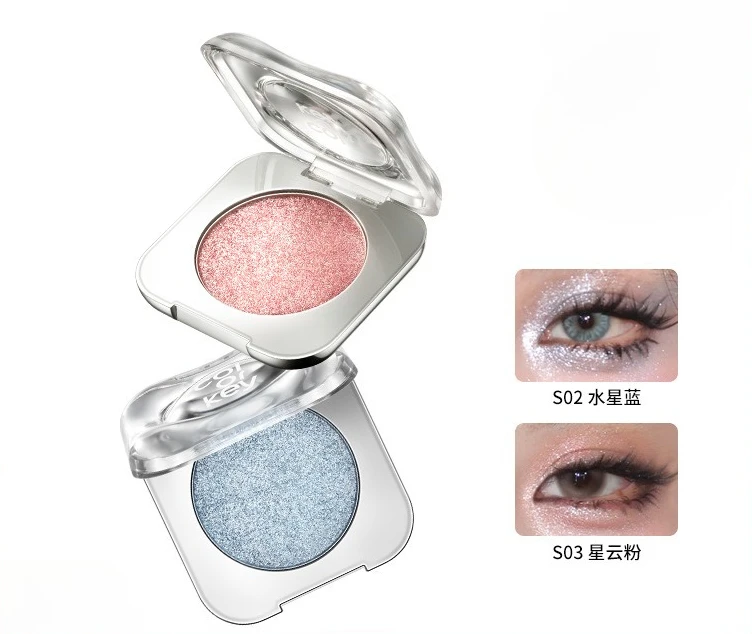 Colorkey Flashing Monochrome Eyeshadow Pearl Flashing Sparkle Brightening Highlight
