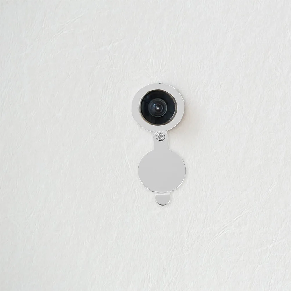 Imagen 4: 2 Piezas de Cubiertas de Cobre para Mirillas de Puerta, Protección de Privacidad para Mirillas de Entrada de Apartamentos
