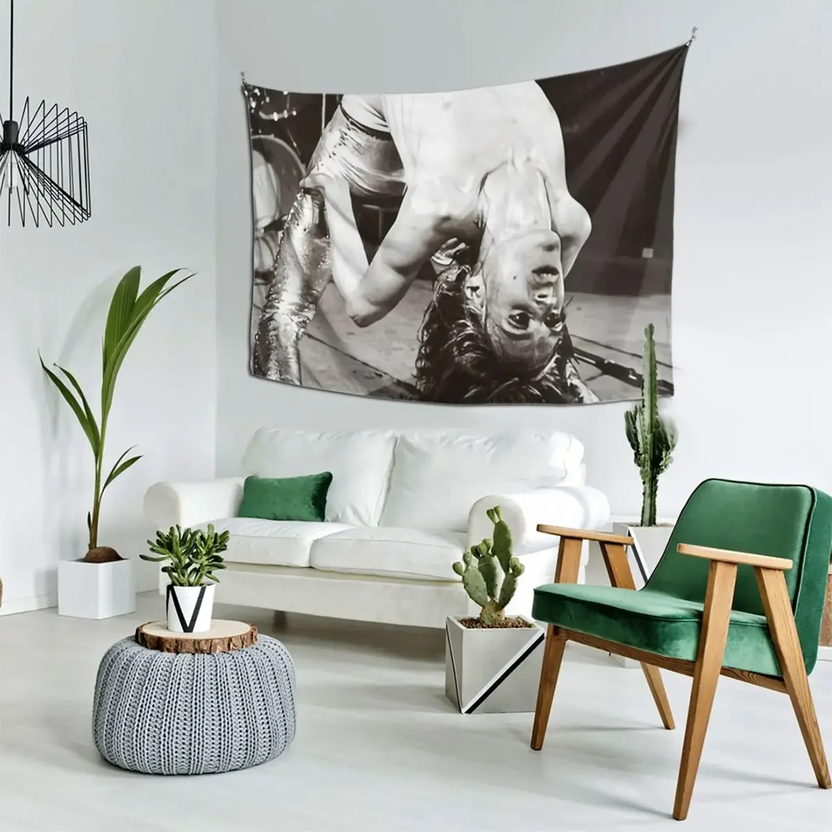 

The Portrait Pop Concert Tapestry Wall Hanging Decorative Wall Wall Tapestries Decoration For Bedroom Tapestry