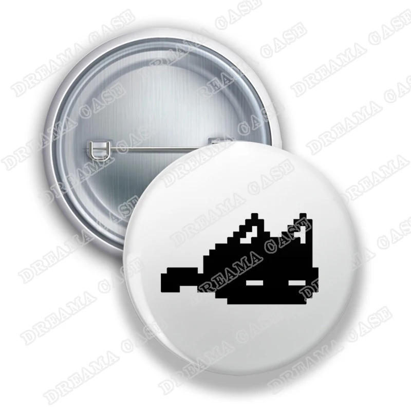 لعبة الرعب أوموري شارات مستديرة للملحقات باسيل كيل هيرو أوبري أوموكات صني زر بروش دبابيس المشجعين الأصدقاء الهدايا #2