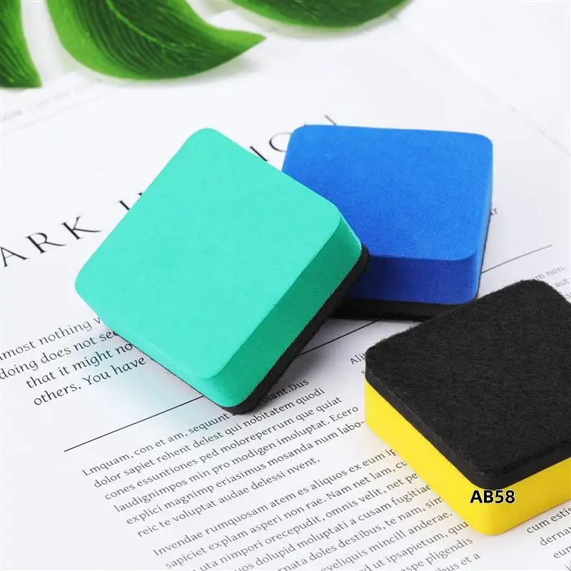 

150Pcs Whiteboard Eraser Washable And Reusable Magnetic Whiteboard Eraser For Cleaning Dry Erase Markers