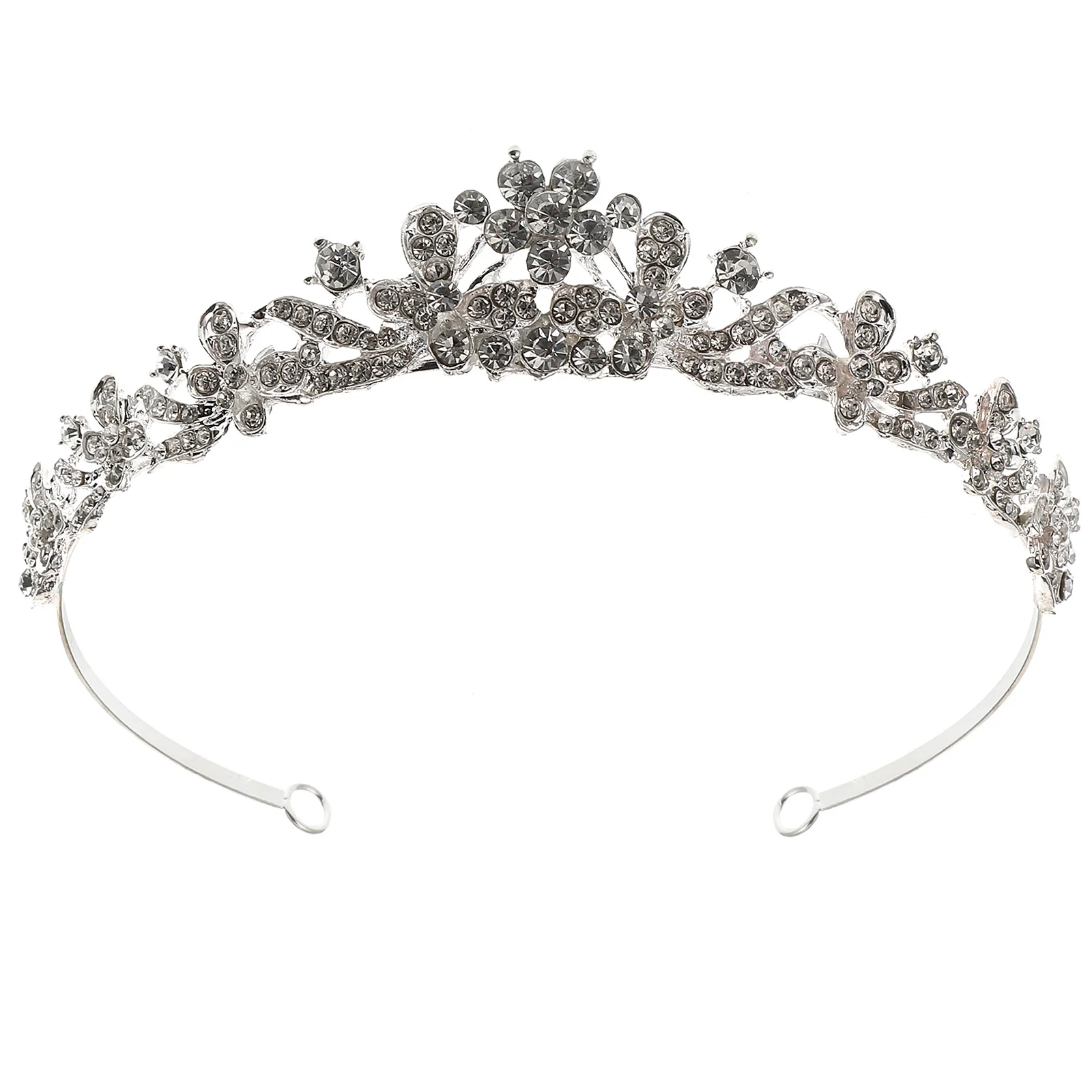 Wedding Bridal Headband Elegant Evening Gowns for Women Formal Vintage Hair Loop Crystal Hairband Women's Pearl Accessories