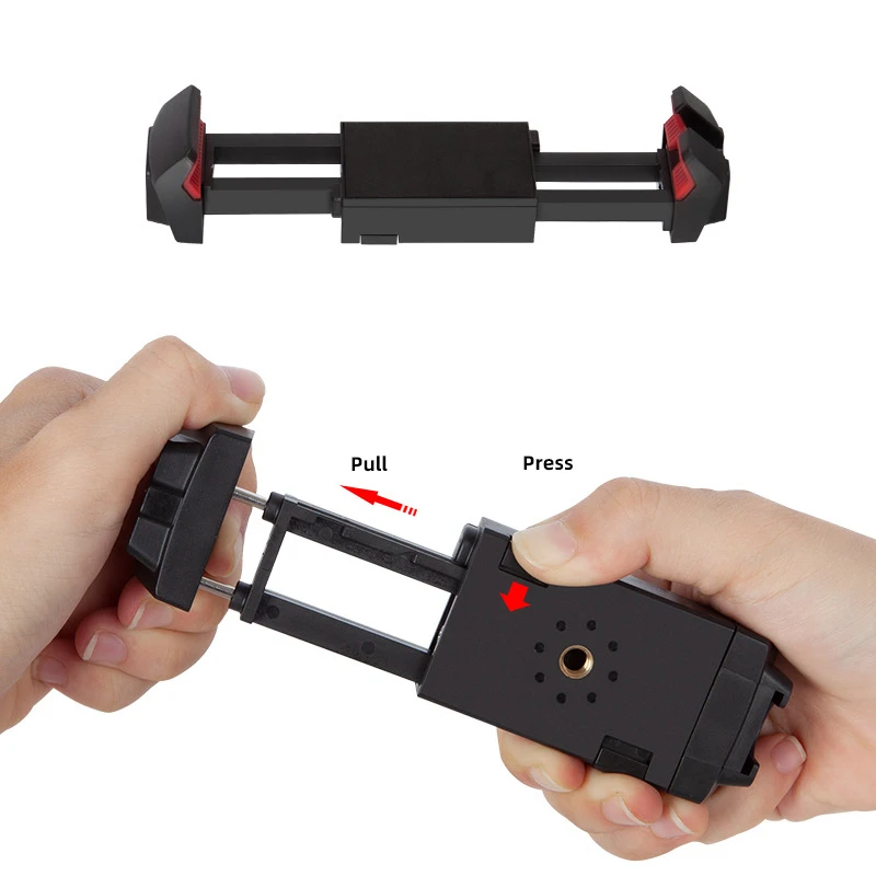 Supporto universale per Clip per iPhone Samsung Xiaomi Huawei Android cellulare smartphone tablet PC per iPad mini Pro 12.9