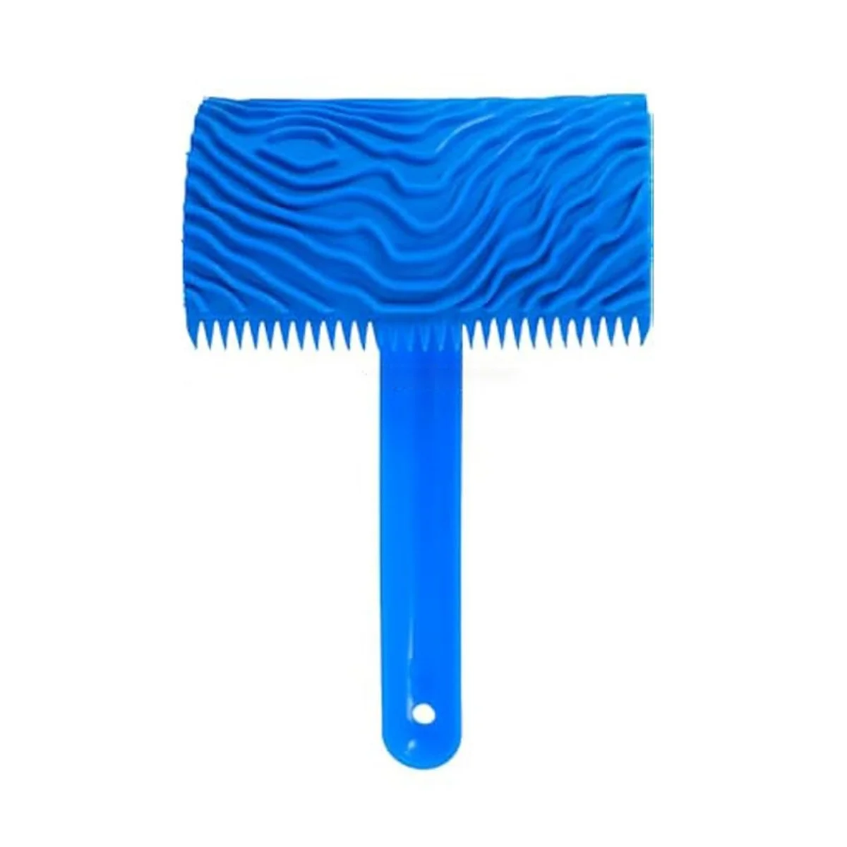 5Pcs Wood Graining Tool Rubber Wood Grain Roller Tool Reusable Grain Pattern Painting Tool for DIY Wall Floor