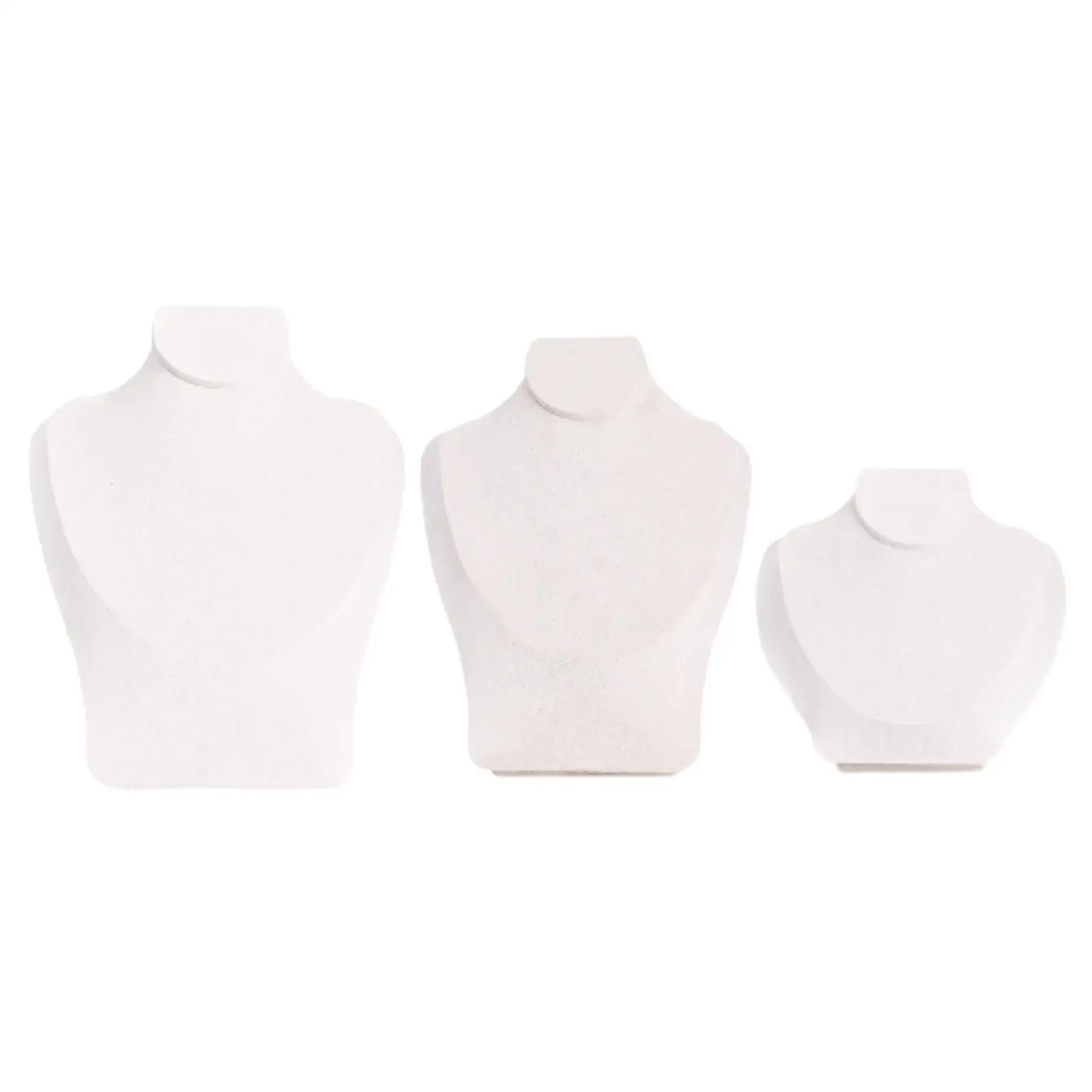 

Jewelry Display Bust Stand Necklace Display Stand Jewellery Organisation Desktop Chain Necklace Holder Storage for Shelves