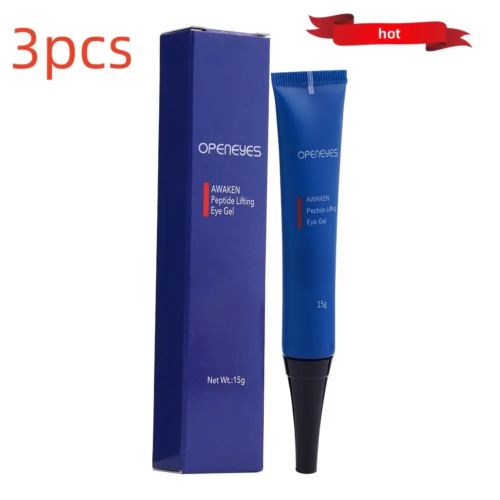 

3PCS Retinol Men Wrinkle Remove Eye Cream Fade Dark Circles Eye Bag Tight Lift Anti Aging Eyes Serum Moisturizing Skin Care