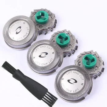 3pcs HQ64 Vervanging Scheerapparaat Hoofd voor Philips Norelco AT750 AT890 PT860 PT860 PT866 AT798 PT721 PT722 PT720 PT725 Scheermesje