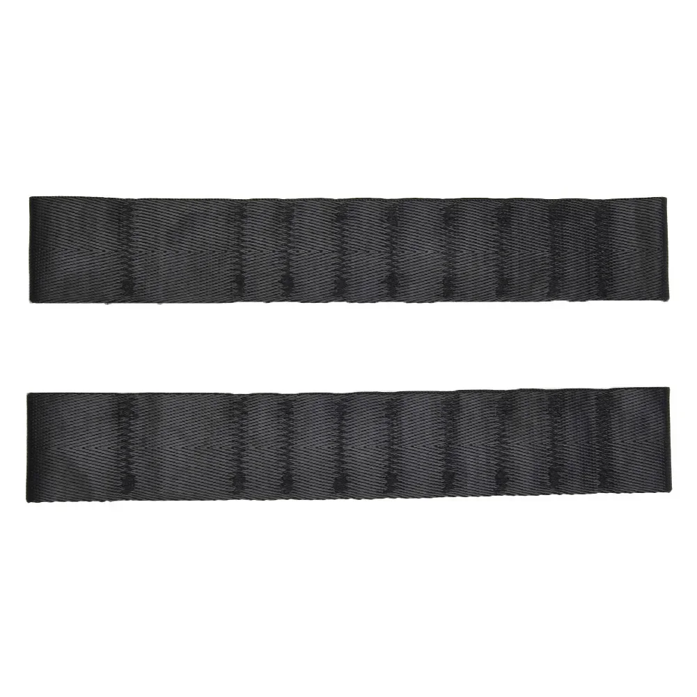 None Door Check Straps 2pcs Muti Holes Black Interior Accessories High-quality Nylon Simple To Install Brand New