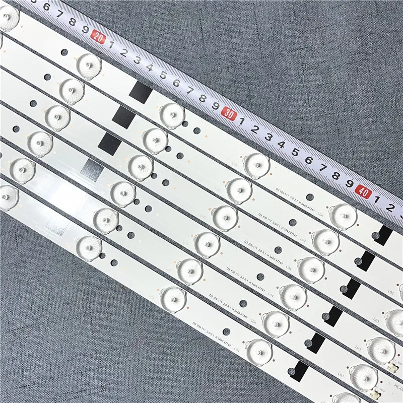 For 180.DT0-32D700-0H  HL-00320A28-1001S-01   ZDCX32D10-ZC21F-01 ZDCX32D10-ZC21F-02 3V  10LED 59CM  100%NEW  LED backlight strip