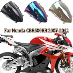 Para Honda CBR600RR CBR 600RR 600 RR 2007 2008 2009 2010 2011 2012 accesorios de pantalla de carreras para parabrisas de motocicleta