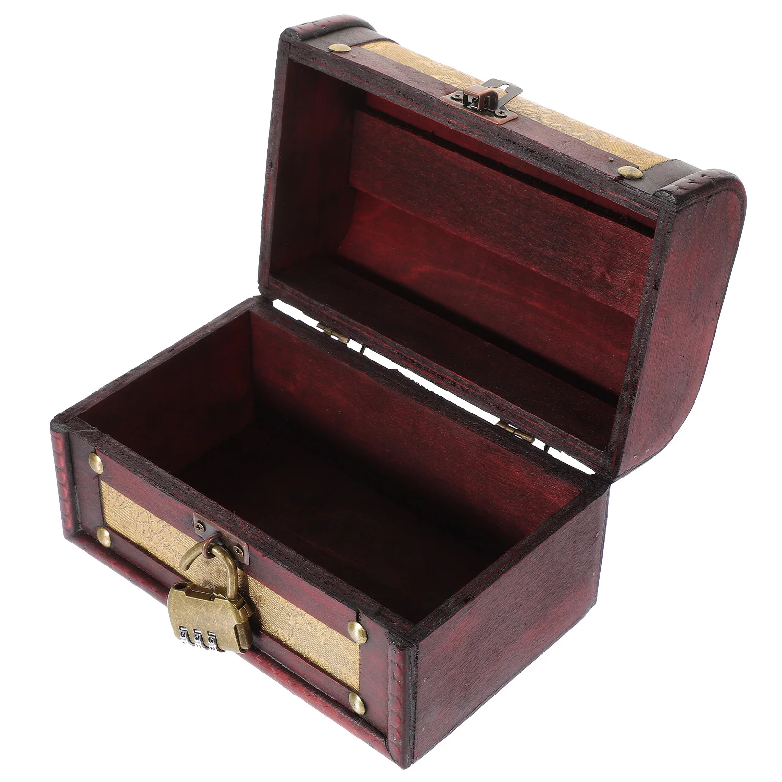 

Compact Wooden Desktop Storage Box for Jewelry Collection Organizer Vintage Trinket Case with Lid Keepsake Gift Box