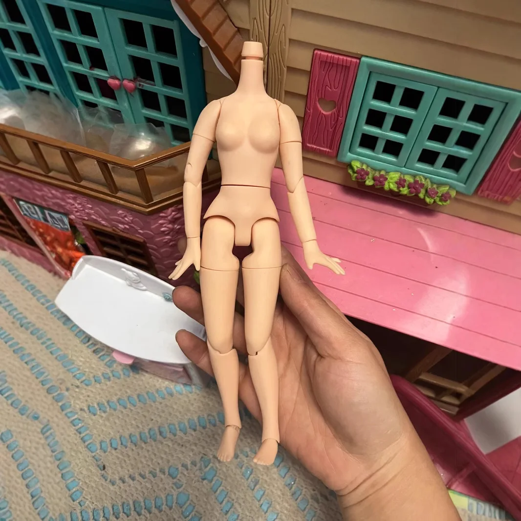 

[Defect] 1 Pieces 1/6 Blythe Doll's Body White / Tan Skin Accessories for Blythe Multi Joint Body