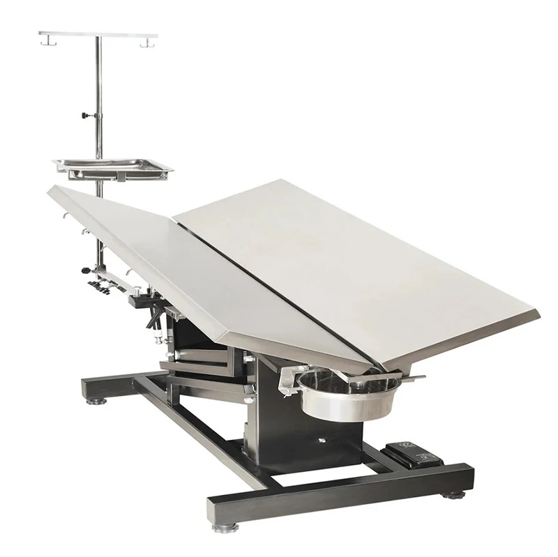 EUR VET Veterinary Hospital Stainless Steel Pet Thermostatic Electric Lifting Operating Surgical Table