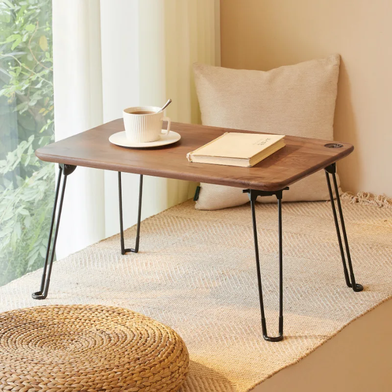 Bed computer desk foldable study small desk bedroom office bay window simple notebook writing desk