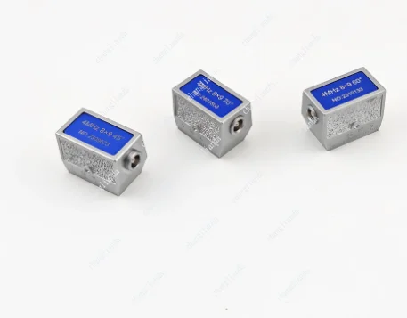 4MHz 8x9mm 45/60/70 Degree Angle Beam Probe Transducer for Ultrasonic Flaw Detector Ultrasonic Angle Probe