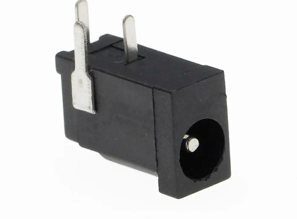 10PCS50V black DC power socket connector DC002 3.5 * 1.3mm 1.3 socket hot selling high-quality DC-002 0.3A