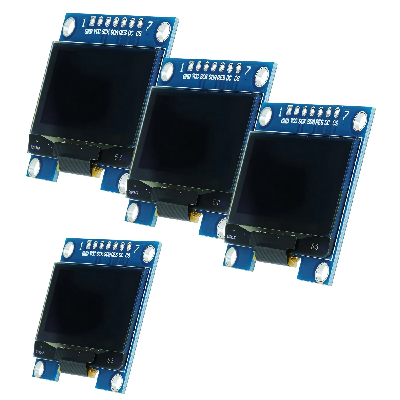 3pcs 1.3-inch OLED display LCD module ICC/SPI serial screen