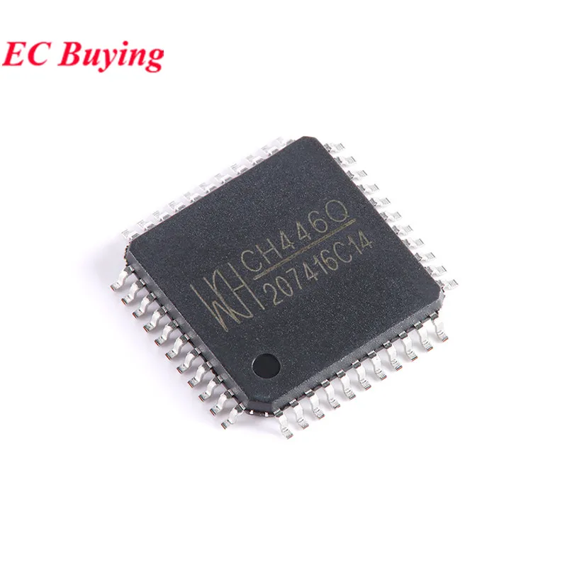 5Pcs/1pc CH446X CH446Q CH446 LQFP-44 5x24 8x16 Analog Switch Array Chip IC SMD Original New