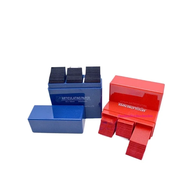 Dental consumables bite paper blue red 12μm 40μm 30μm 50μm oral cavity