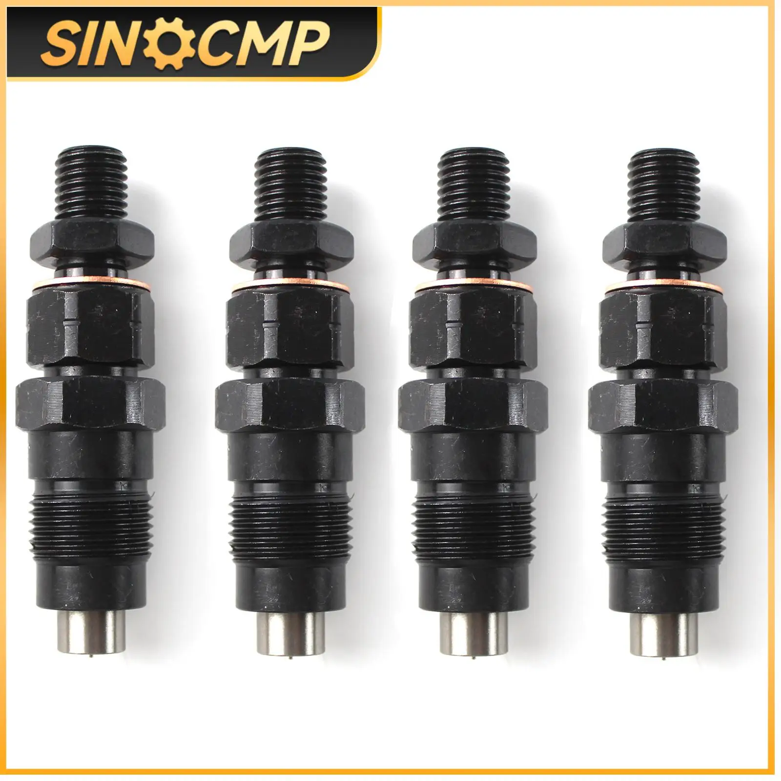 4Pcs Diesel Fuel Injectors For Mitsubishi Delica Spacegear Pajero 4M40 4M40T ME731687 2.8L Automotive Professional Parts