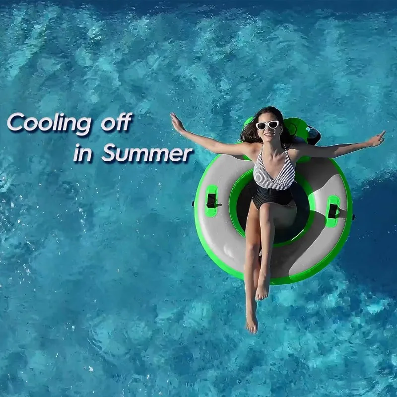 Factory Price Inflatable Floating Swimming Pool Water Chair Inflatable Pool Lounger With Comfortable Sling Seat
