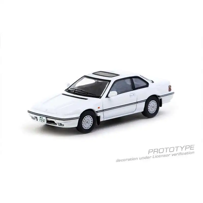 PreSale TW J Collection 1:64 Honda Prelude BA4 White Diecast Car Model Collection Toys Tarmac Works